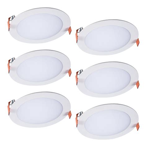 For use with 120-volt incandescent bulbslamps (not included, sold separately) This recessed housing is not Air-tite rated. . Led can lights lowes